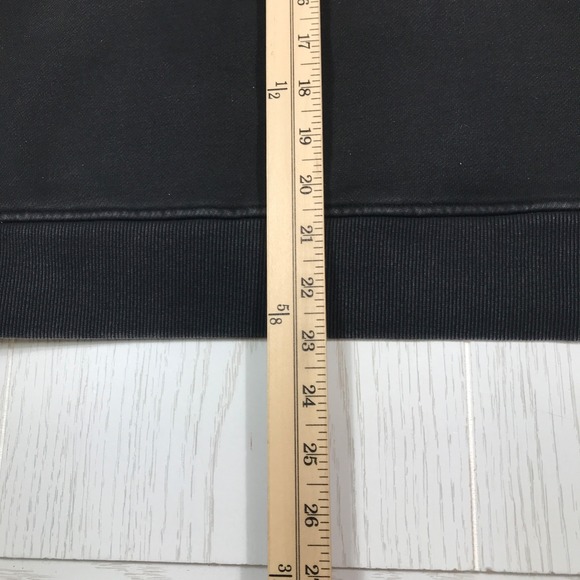 Tulones Currency Collectors Hoodie Men's M Black Heavyweight Pockets Graphic - Picture 6 of 8